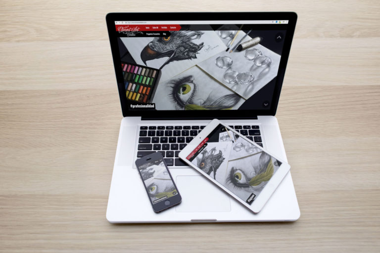 Pagina web responsive rapida y atractiva