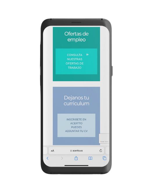 Web responsive acertto