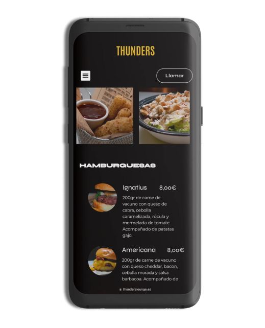 Web responsive thunder
