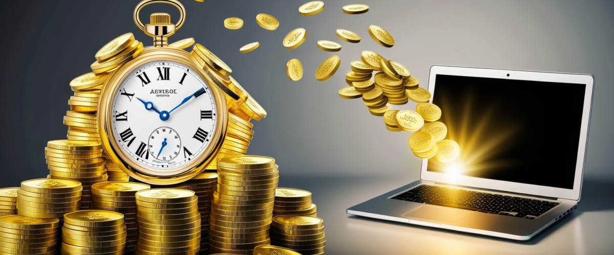 "Transforma tu tiempo en ganancias: El poder de los ingresos pasivos digitales"