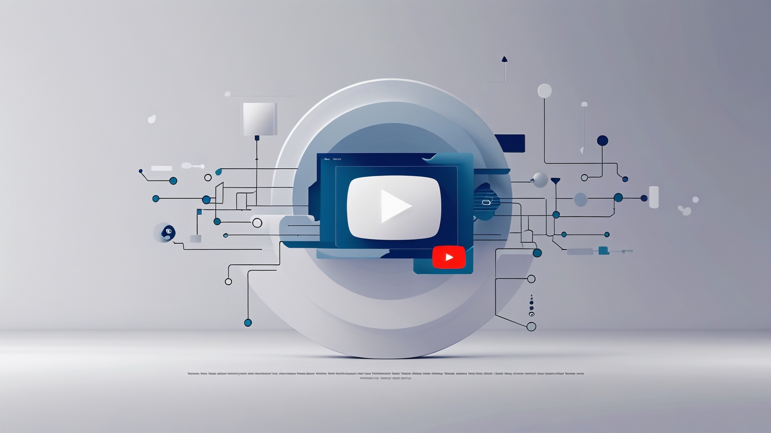 Las nuevas tendencias de YouTube en 2025: Innovación en marketing digital Imagen minimalista que simboliza la evolución de YouTube, enfocada en contenido interactivo y alta calidad visual, ideal para estrategias de marketing digital