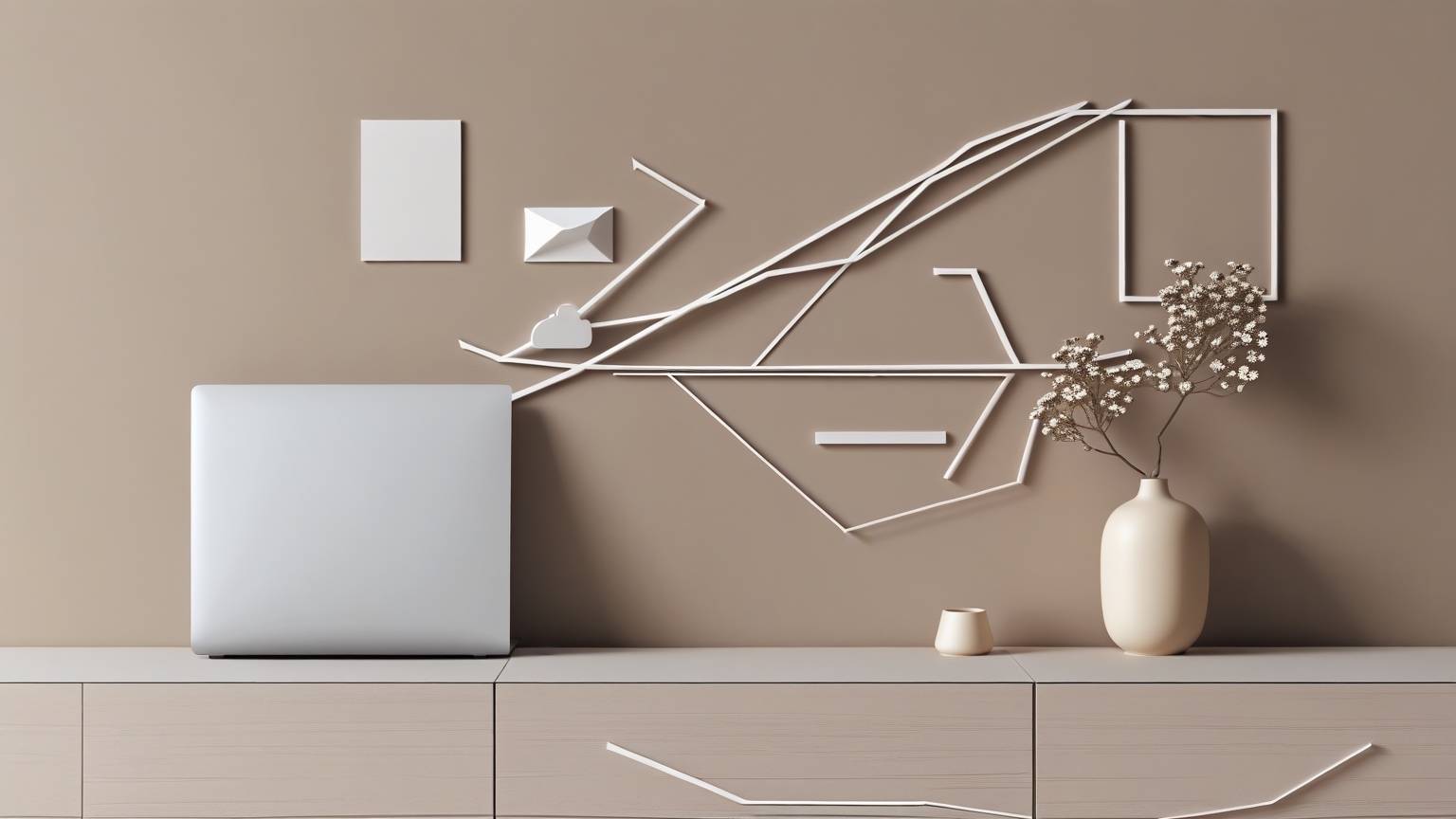 Estudio 2025 de LinkedIn: Tendencias y Estrategias para el Futuro Laboral Diseño minimalista y elegante que ilustra las tendencias laborales, la importancia del teletrabajo y el fortalecimiento de la marca personal, inspirado en el estudio LinkedIn 2025