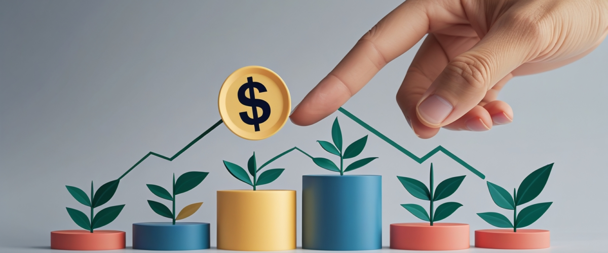 Infografía minimalista y elegante sobre el salario mínimo 2025, resaltando tendencias económicas y sociales 