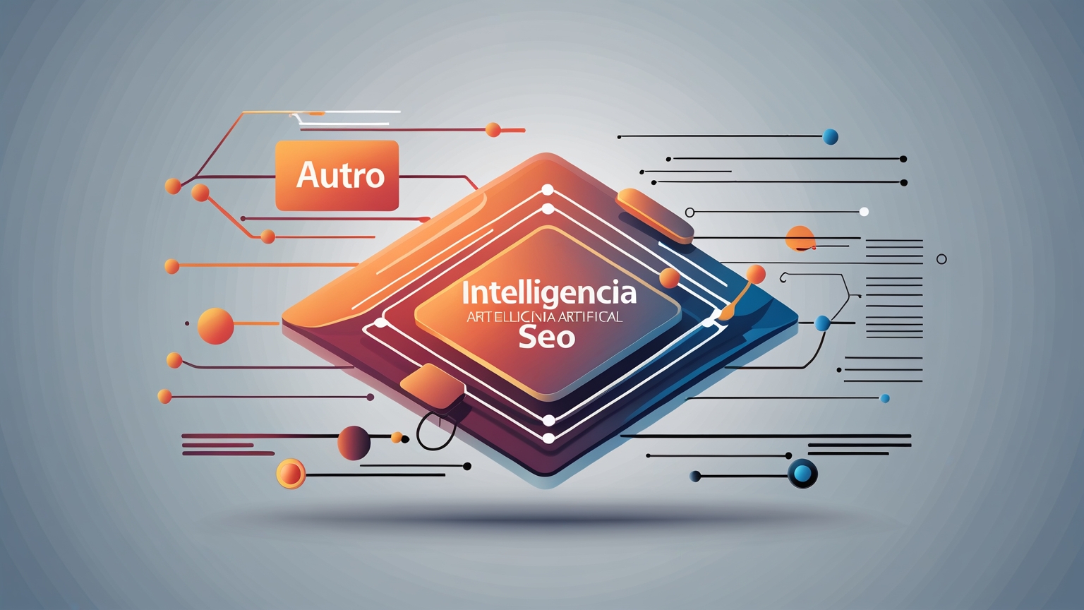 5 Estrategias Clave: Cómo la Inteligencia Artificial Redefine el SEO Imagen minimalista que ilustra la integración de la inteligencia artificial en estrategias de SEO digital