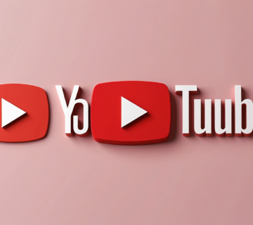 Imagen minimalista que simboliza la creatividad e innovación en YouTube para marcas, resaltando autenticidad y estrategia digital 