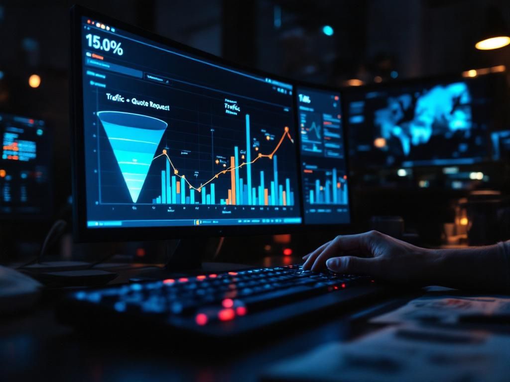 El Recorrido Preciso: Cómo Crear un Embudo de Ventas Automatizado Desde el Primer Clic hasta el Presupuesto Code in JavaScript item json title 1 16